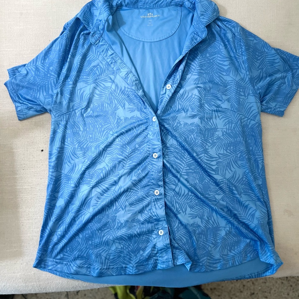 Vansport Women's Light Blue Shirt